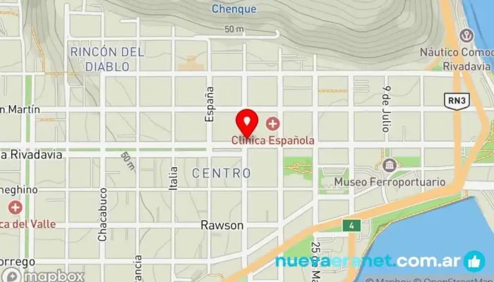 mapa de BRIKA Pâtisserie Pastelería en Comodoro Rivadavia