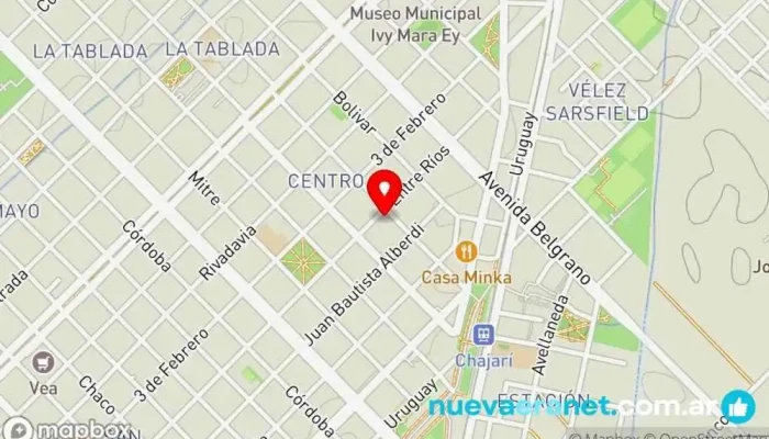mapa de Brûlée Pastelería Pastelería en Chajarí