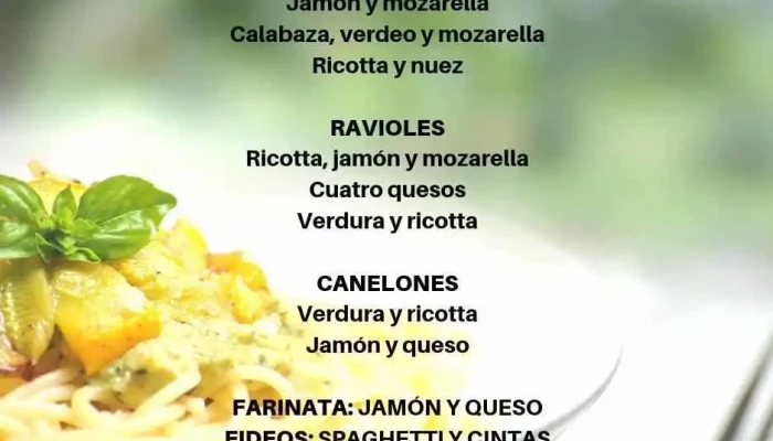 Bucatini Pastas Artesanales -  Carta - San Juan