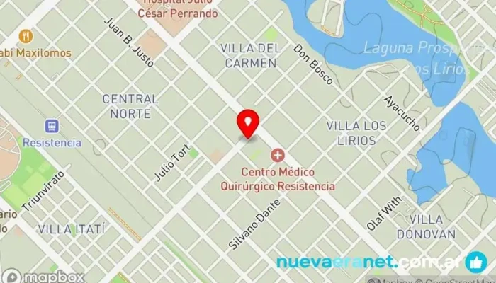 mapa de Buen Pan Panadería & Confitería Panadería en Resistencia