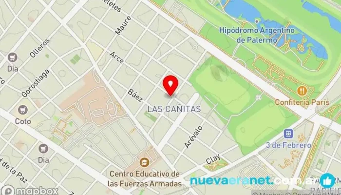mapa de Buenos Aires Bakery Panadería en Cdad. Autónoma de Buenos Aires
