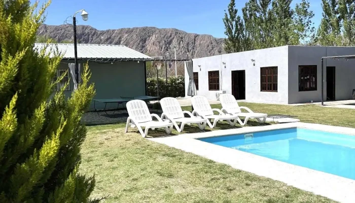 Cabana En Zonda Mi Lugar En El Mundo Exterior - Villa Tacú