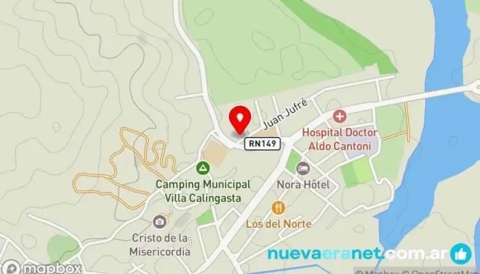 mapa de cabañas Capilla Vieja Alojamiento con servicio, Agencia de alquiler de apartamentos, Agencia inmobiliaria especializada en alquileres, Agencia de alquiler de alojamientos para vacaciones en Calingasta
