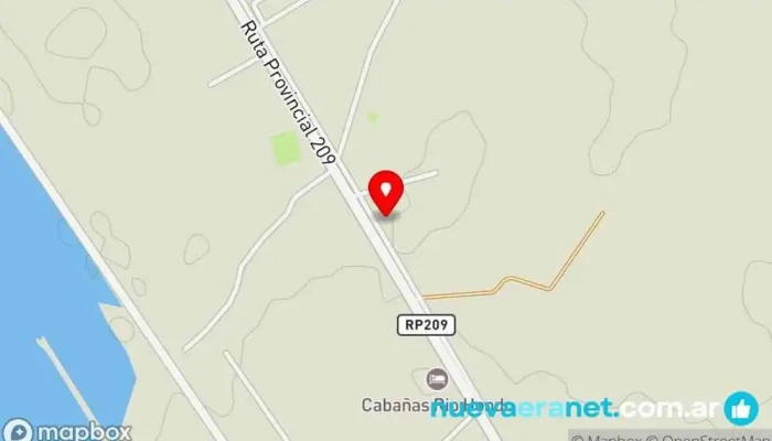 mapa de Cabañas Don Ignacioo  en Santiago del Estero