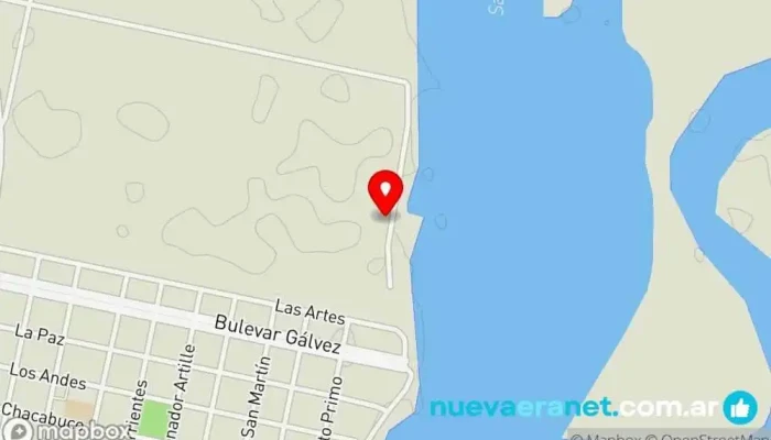 mapa de Cabañas Don Walter Agencia de alquiler de alojamientos para vacaciones en Helvecia
