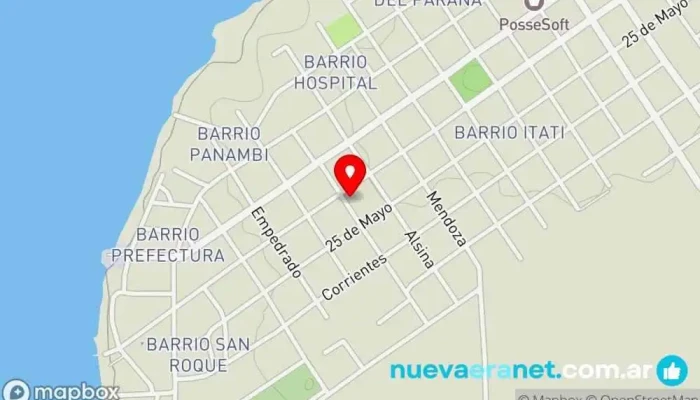 mapa de Cabañas El Descanso Agencia de alquiler de cabañas, Casa rural en Empedrado