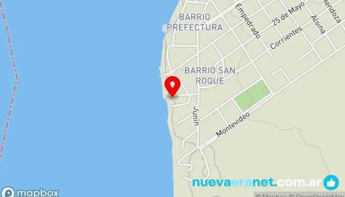 mapa de Cabañas Paraíso Casa rural en Empedrado