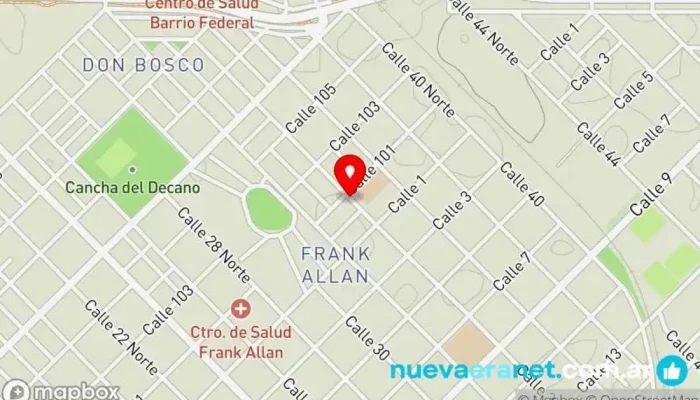 mapa de Cabe Ro Panadería en Gral. Pico