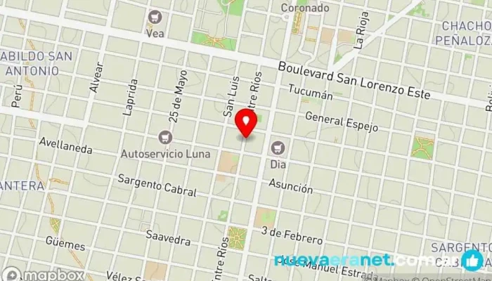 mapa de CACAO Y VAINILLA, PANADERIA Y CAFETERIA Cafetería en ACH