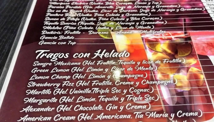 Cafe Bar El Nuevo Molino Carta - Gral. Roca