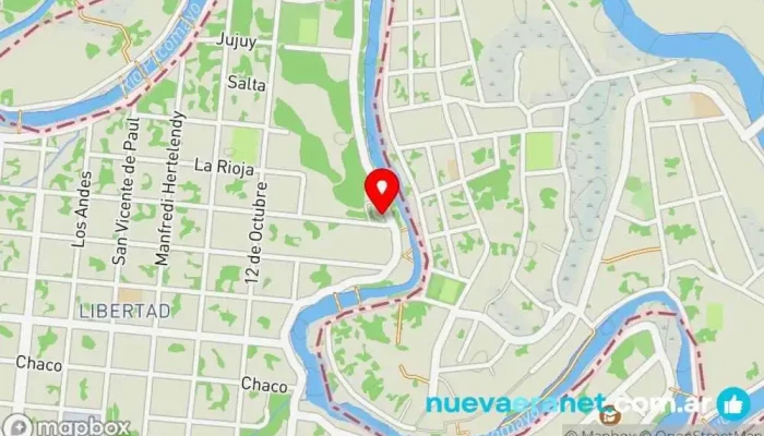 mapa de Cafiero Panadería en Clorinda
