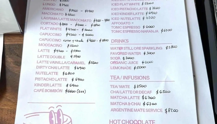 Calafate Brownies -  Carta - El Calafate