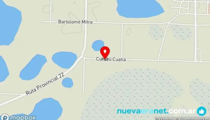 mapa de Campo de Elvecia Gamarra Casa rural en Concepción