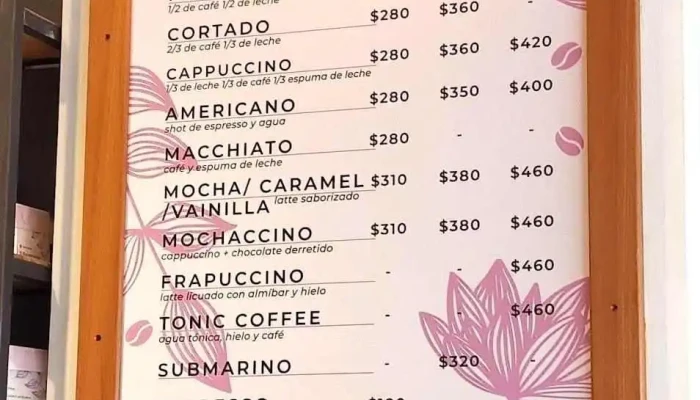 Cande Pasteleria -  Carta - Villa Carlos Paz