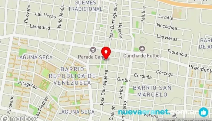 mapa de Canga Panificados - Panadería 2 Panadería en Corrientes