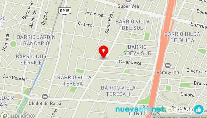 mapa de Cannelle Pastelería Pastelería en Godoy Cruz