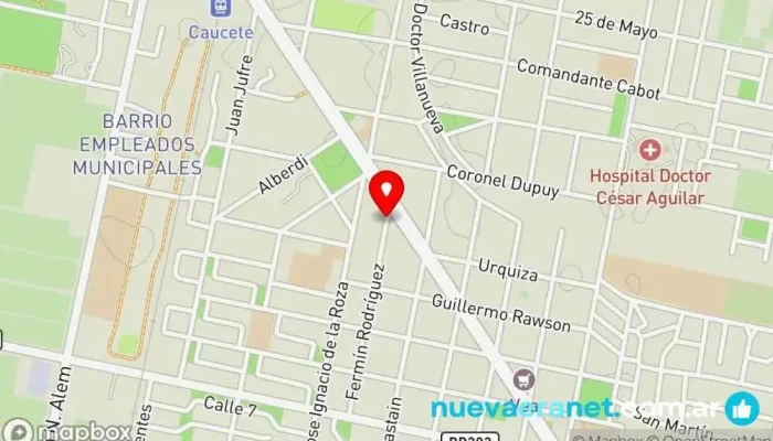 mapa de Caprichitos para el alma Pastelería en Caucete