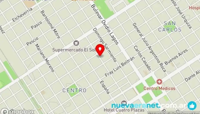 mapa de Caramelo Santo Pastelería en Casilda