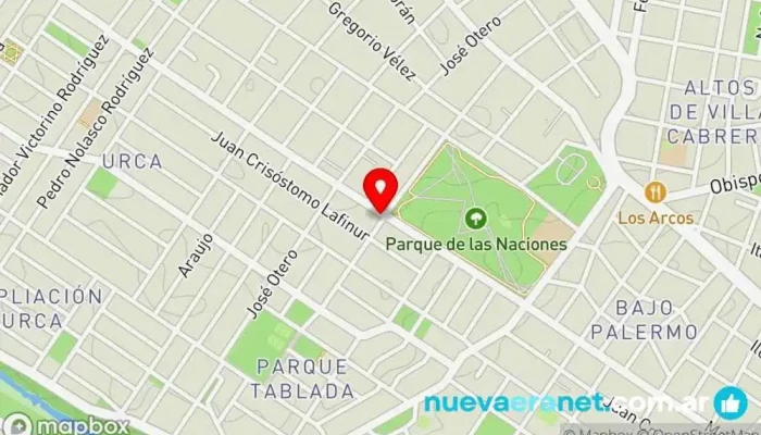 mapa de Cardamomo Cafetería, Panadería en Córdoba