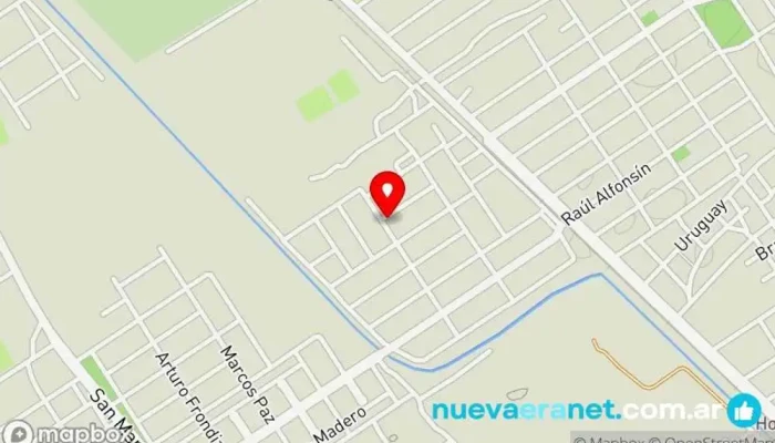 mapa de Carla Urrere.Pasteleria Pastelería en La Banda
