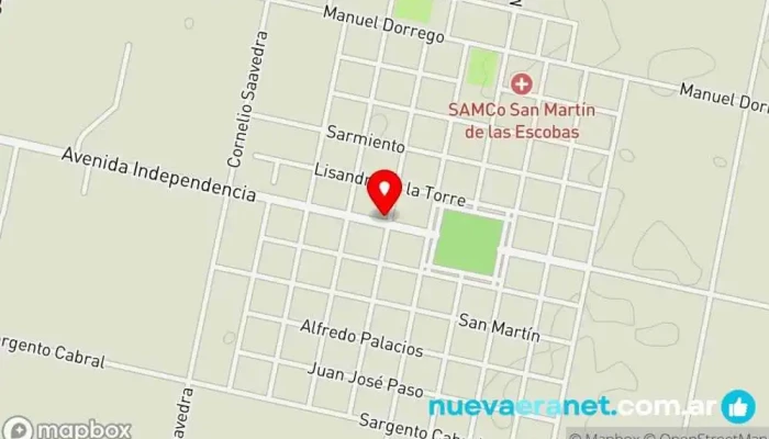 mapa de carpintería deicas Constructor en San Martin de las Escobas