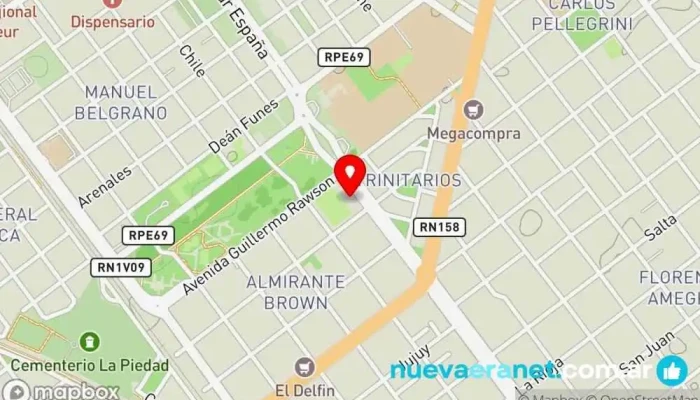 mapa de Carra Sanitarios Tienda de materiales para la construcción, Ferretería en FNB