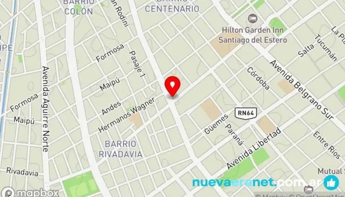 mapa de Carrasco Dos Panadería en LXA
