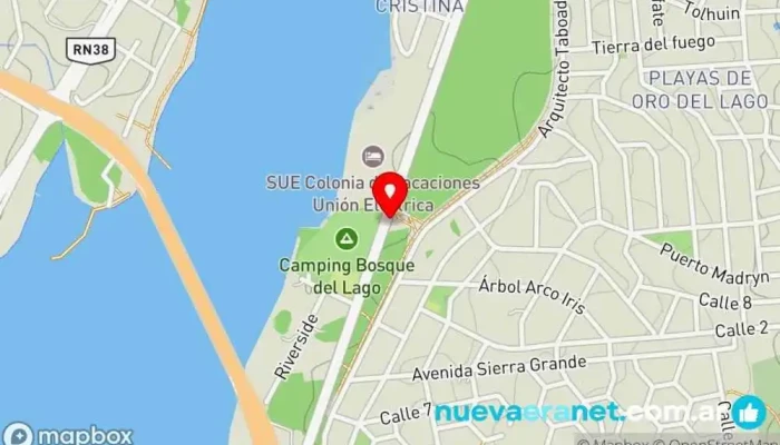 mapa de Carro de pan casero, salame y pan Panadería en San Roque
