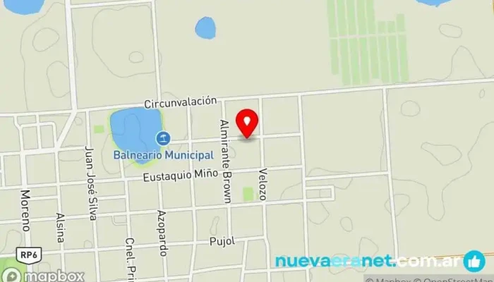 mapa de Casa abielo Servicio de transporte en Mburucuyá