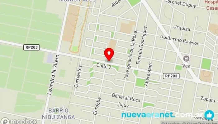 mapa de Casa Almacén Caucete Supermercado en Caucete