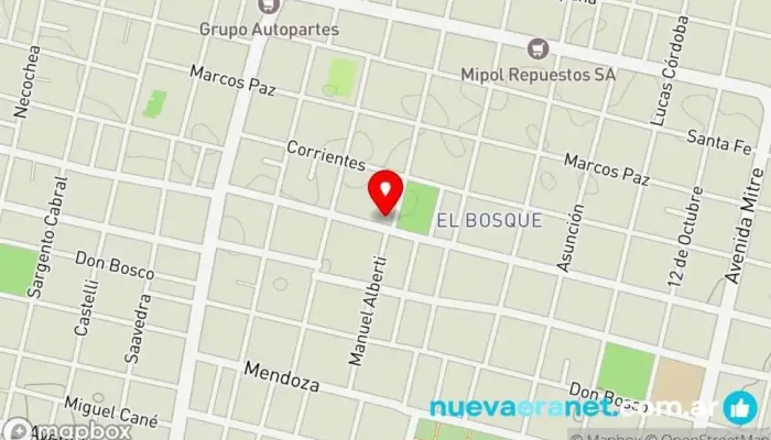 mapa de Casa de Bebidas Tienda de vinos, Tienda de bebidas alcohólicas, Tienda de licores del estado en San Miguel de Tucumán