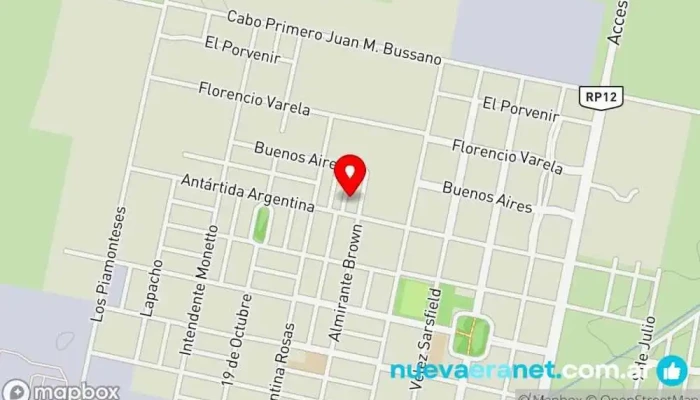 mapa de CASA DE COKE Estudio de tatuajes en Marcos Juárez