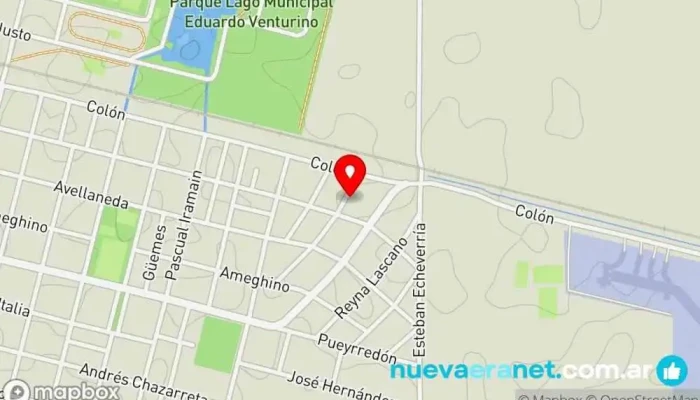mapa de Casa de Josefina  en Laboulaye