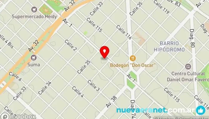 mapa de Casa Durán Remates Jorge Tienda de antigüedades en La Plata
