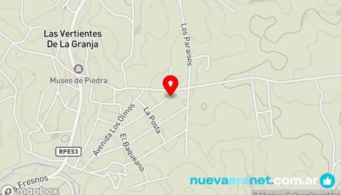 mapa de Casa en Sierras Chicas, Córdoba Apartamento turístico en Córdoba
