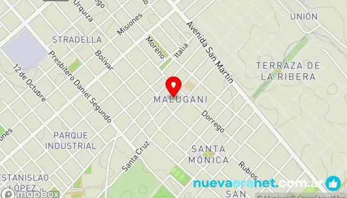mapa de Casa en venta Agencia inmobiliaria en Villa Constitución