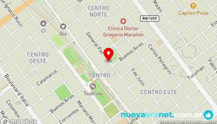 mapa de CASA ETAM - INDUMENTARIA FEMENINA Tienda de ropa de mujer, Tienda de ropa, Tienda de accesorios de moda en Villa María