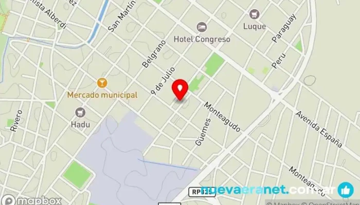 mapa de casa fondo Edificio de apartamentos en Monteros
