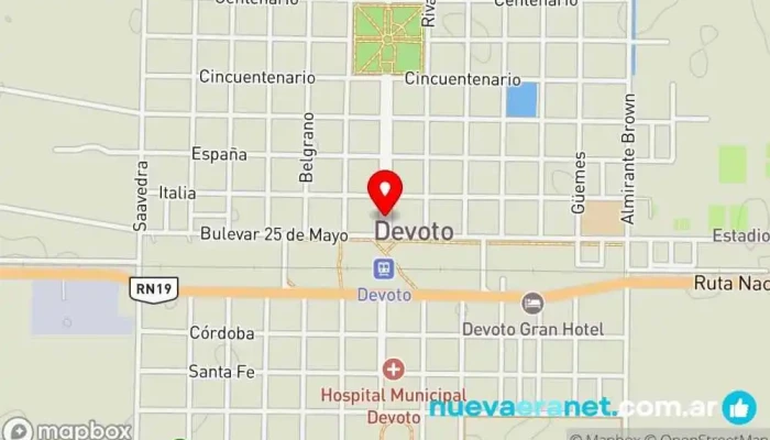 mapa de CASA G Tienda de regalos en Devoto