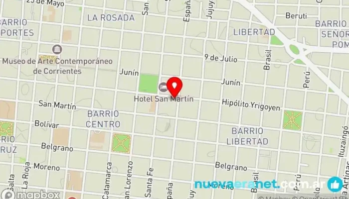 mapa de Casa Gabardini Ferretería en ATI