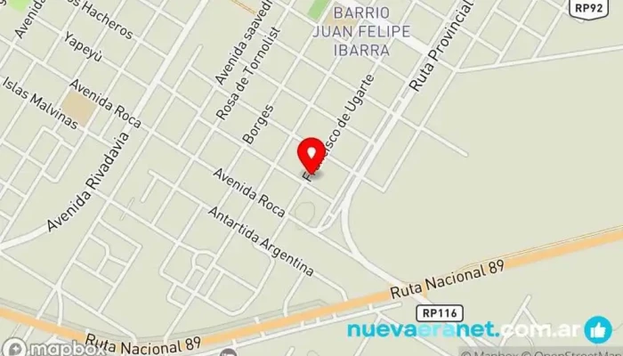 mapa de Casa Garcia Tienda de artículos para el hogar en Quimili