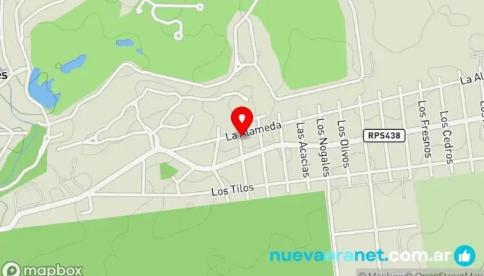 mapa de Casa Gestalt. Psicología. Mendiolaza Asesor médico en Mendiolaza