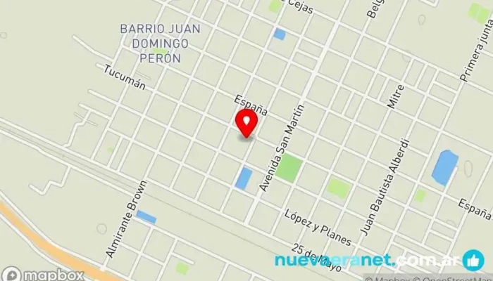 mapa de Casa Jo-Glen Panadería en Concepción del Bermejo