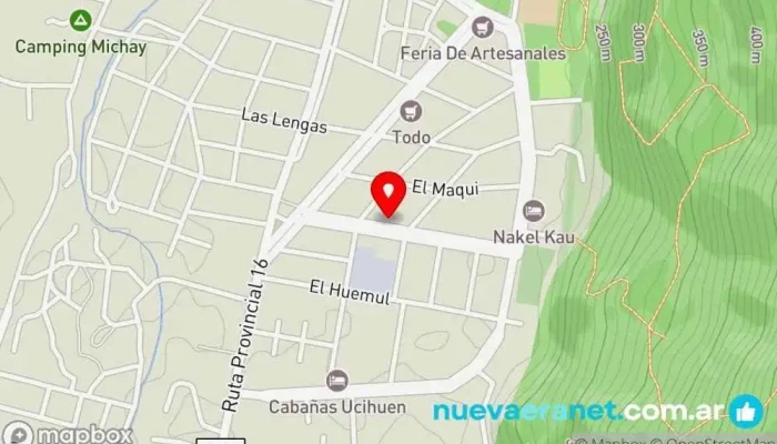 mapa de Casa KoKo - Panaderia de masa madre Panadería en Lago Puelo