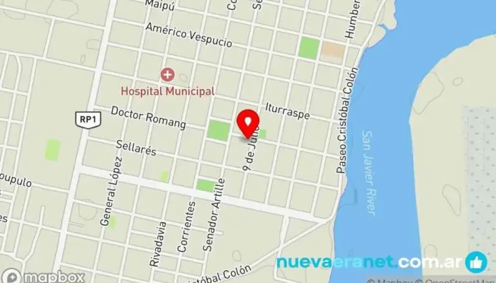 mapa de Casa Laly Tienda de artículos para el hogar en Helvecia