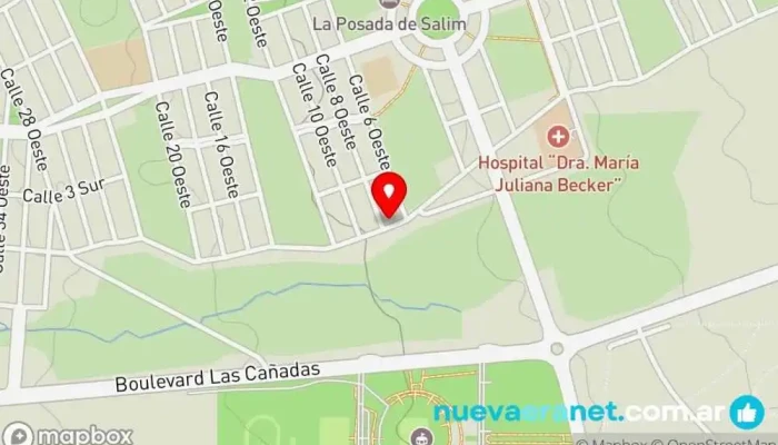 mapa de Casa Mandarina Hospedaje Complejo hotelero, Bed & Breakfast, Hotel en La Punta