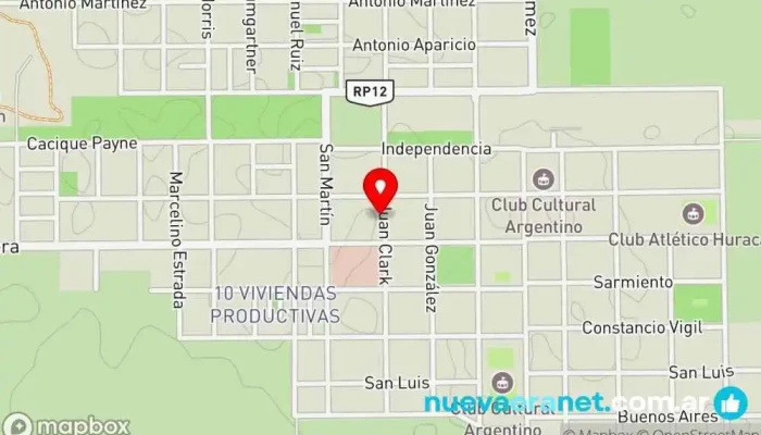 mapa de CASA MIGNON Ferretería en Buena Esperanza