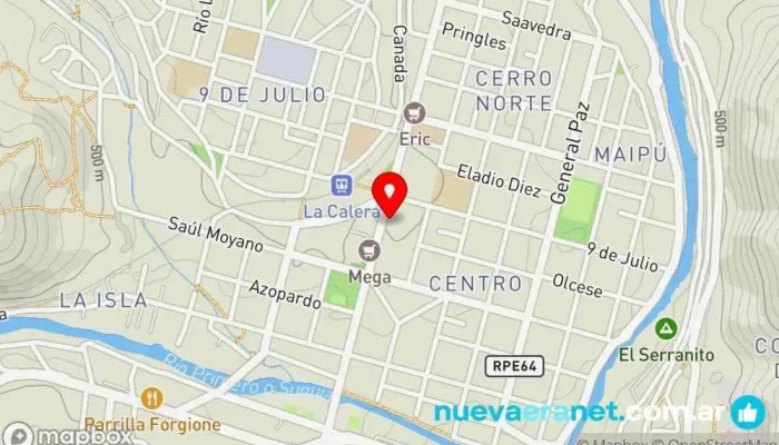 mapa de Casa Retto Tienda de muebles, Tienda de ropa, Tienda de artículos para el hogar en La Calera