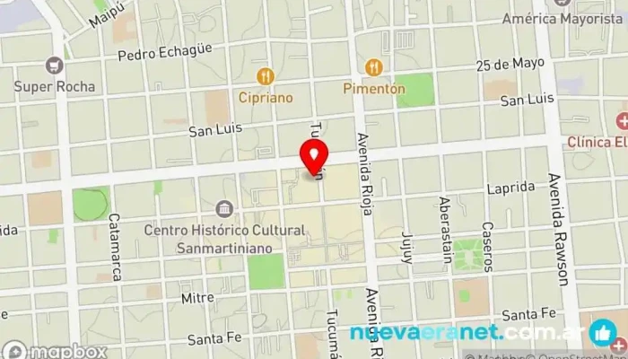 mapa de Casa Saenz • Zapaterias Zapatería en San Juan