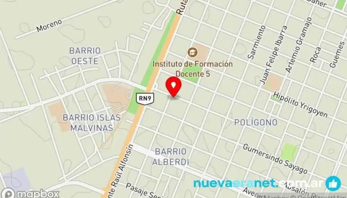 mapa de Casa Suky Ferretería en Loreto